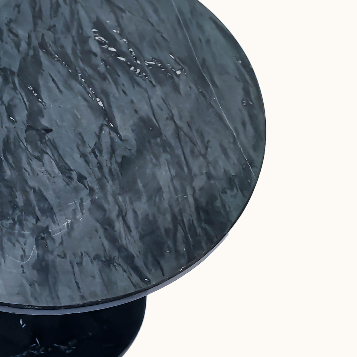 Eiana Marble Round Side Table view 2