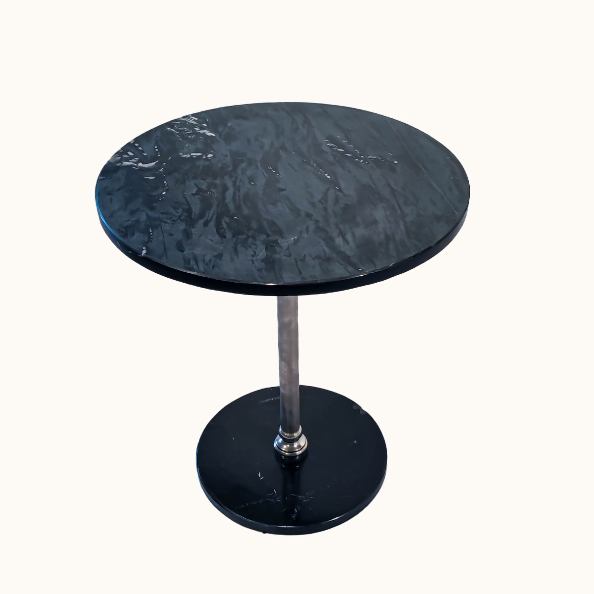 Eiana Marble Round Side Table view 3