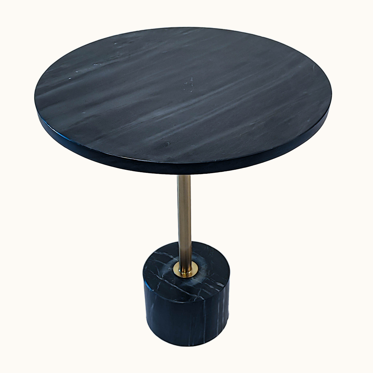 eiana marble with small base side table