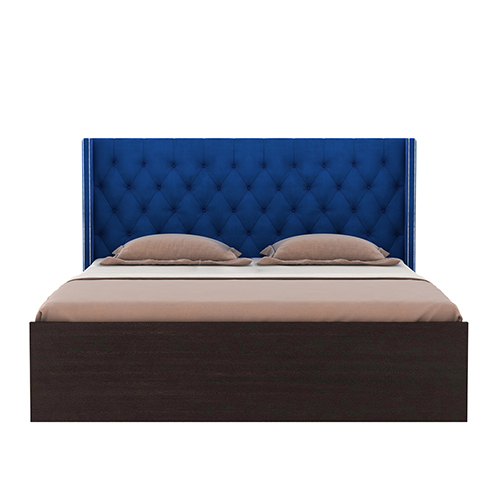king solid wood hydraulic bed frame with head board