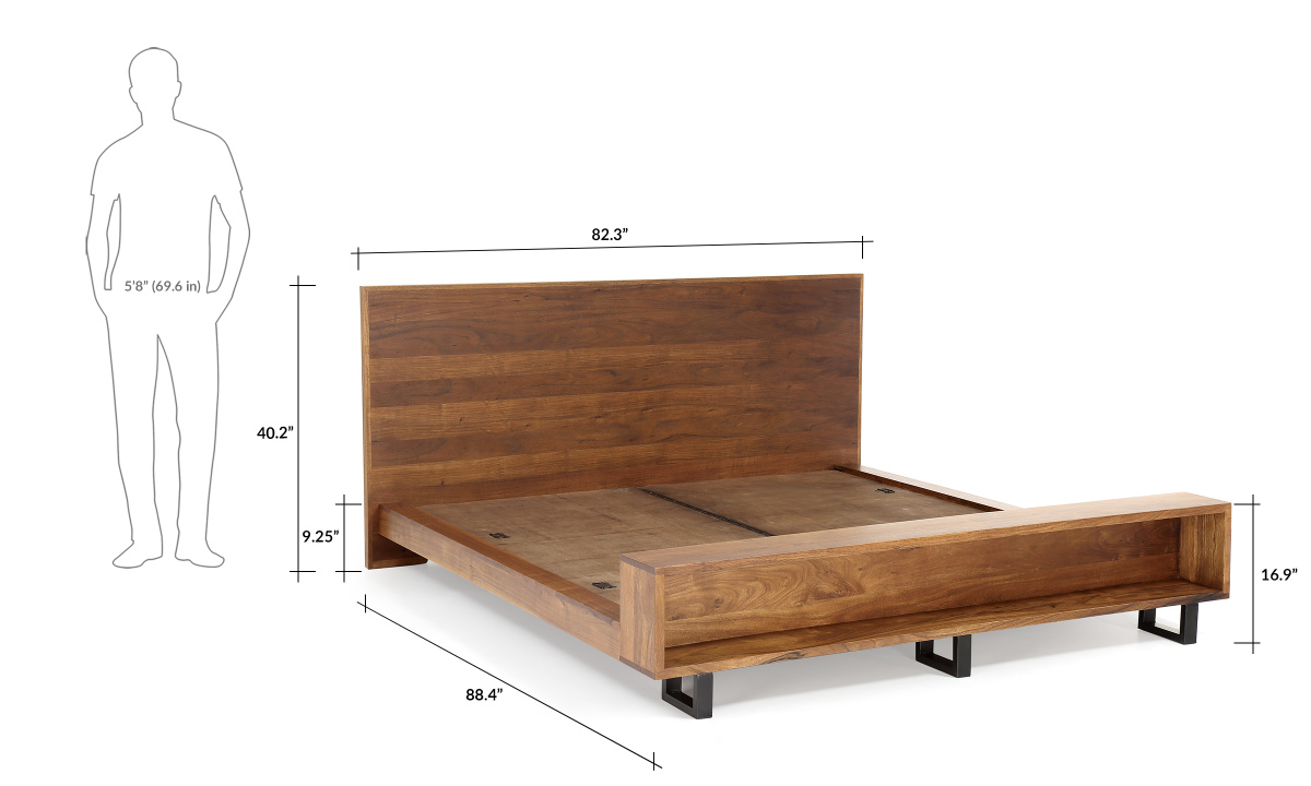 Megan Bed, King view 2