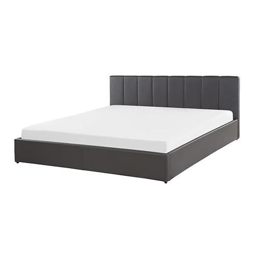 queen size fully upholstered bed without storage