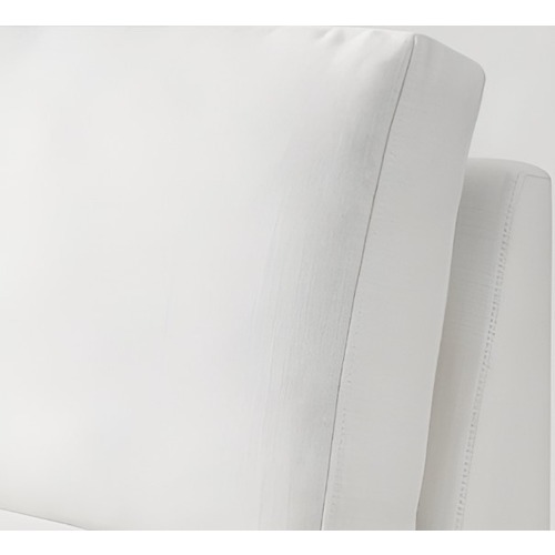 Armless Urban Style Two Seater Sofa view 3