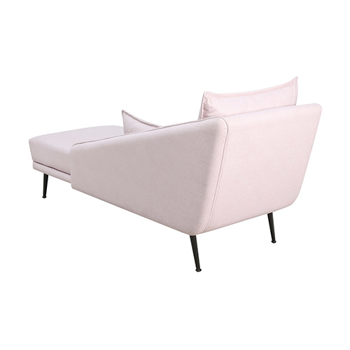 Berra Chaise Lounger In Blush Color view 2