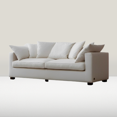 Catalina Collection Three Seater Sofa Set (with Pillows) (ivory) view 2