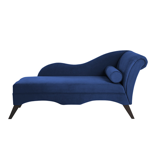 modern scroll rhs chaise lounger