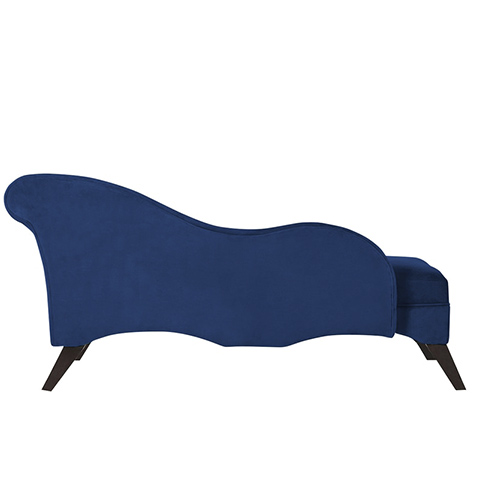 Modern Scroll Rhs Chaise Lounger view 4
