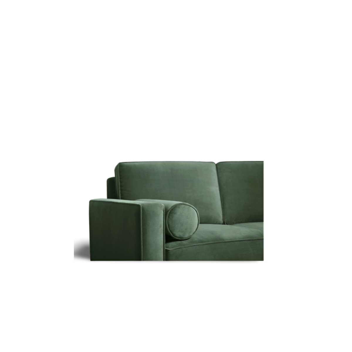 Marc Collection L-shaped Sofa Three Seater(blue) (olive Green) view 3