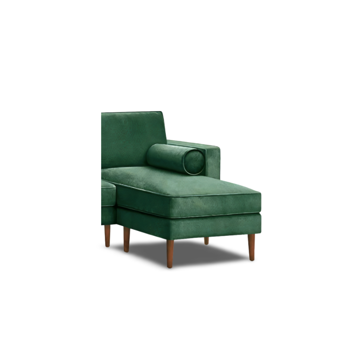 Marc Collection L-shaped Sofa Three Seater(blue) (olive Green) view 4