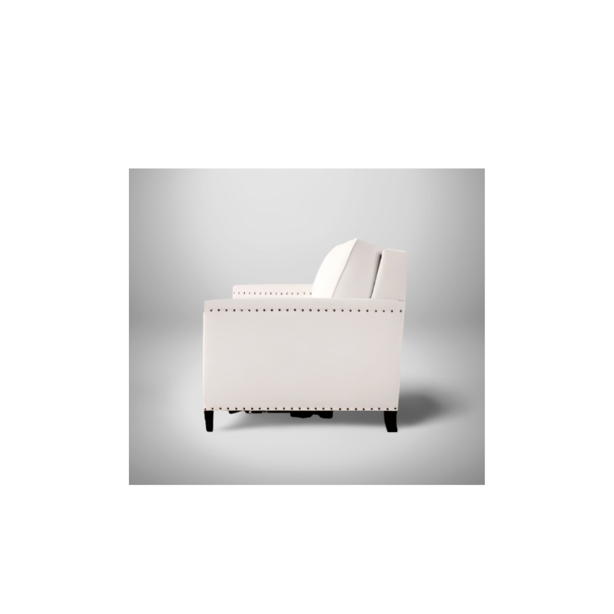 Urban Slim Style Brass Pins Sofa Two Seater view 2