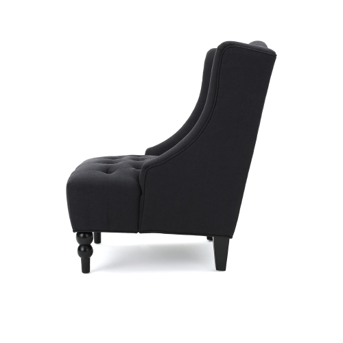 Tuffted Wingback Chair view 3