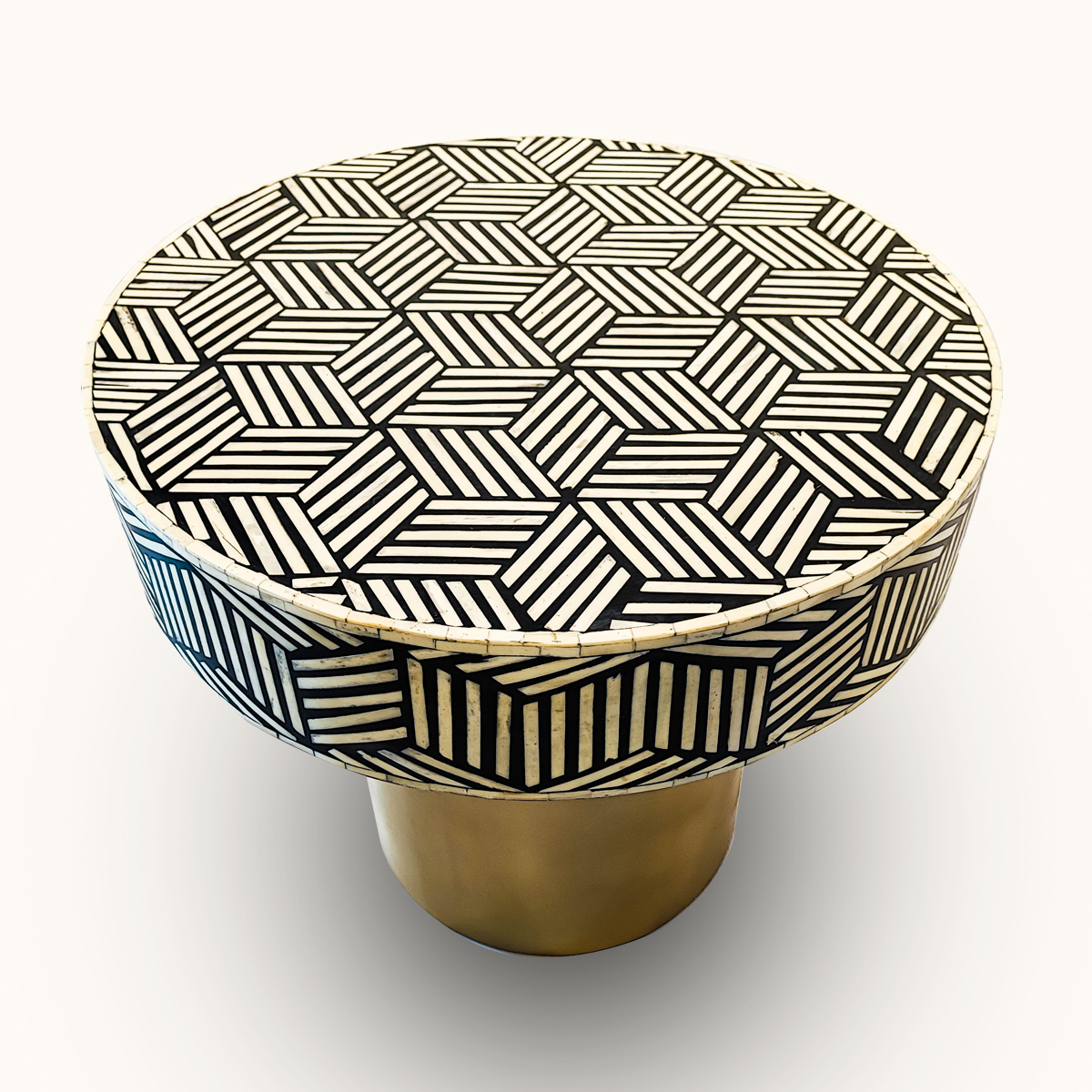 Sophie Crafted Inlay Side Table view 4
