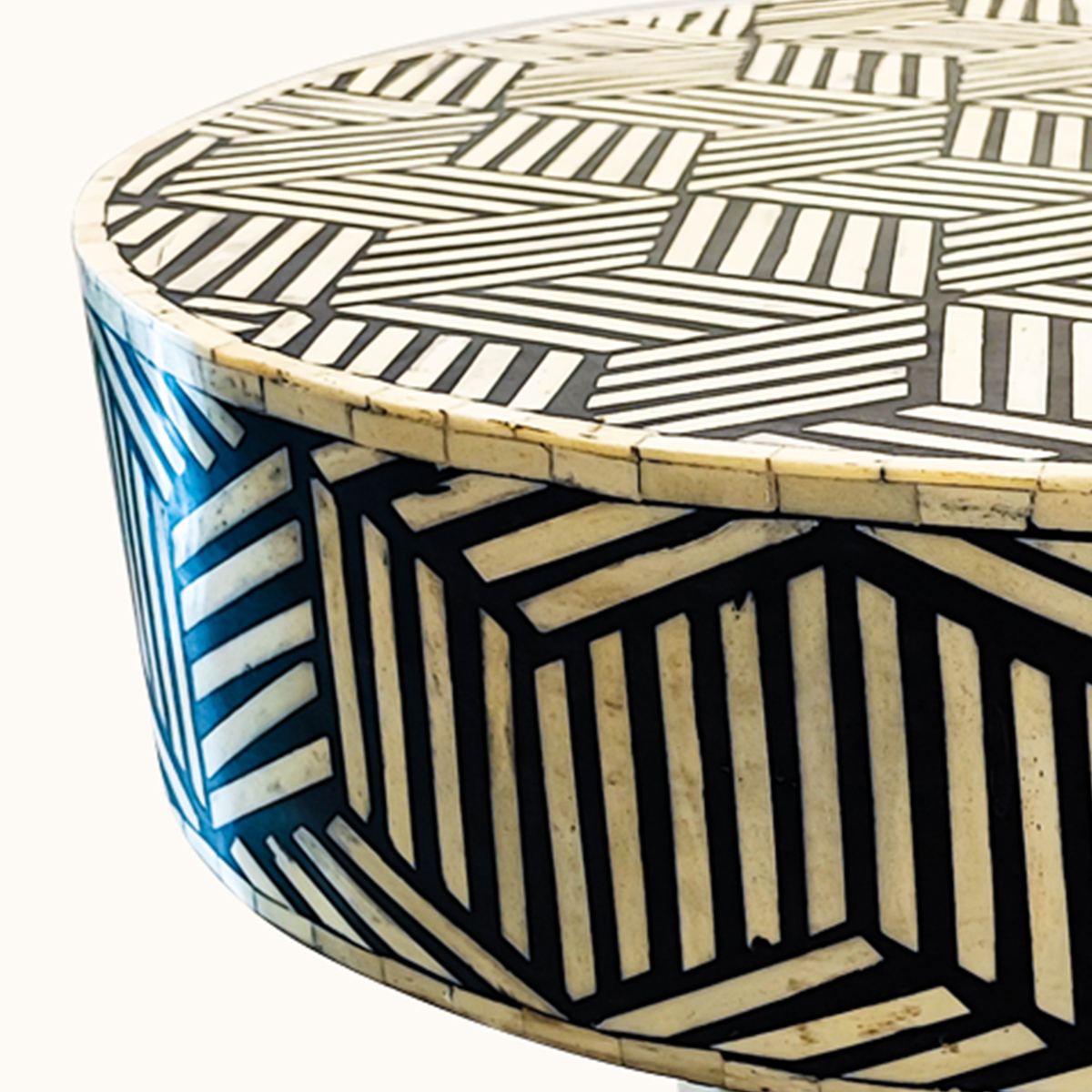 Sophie Crafted Inlay Side Table view 5